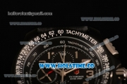 Victorinox Swiss Army Miyota OS10 Quartz PVD Case with Arabic Numeral Markers and Black Dial (YF)