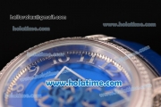 Ulysse Nardin Freak Automatic Steel/Diamond Case with Blue Dial and Blue Leather Strap (EF)