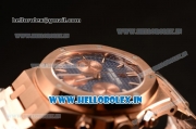 Audemars Piguet Royal Oak Chrono Full Rose Gold With Blue Dial 7750 Automatic 26331OR.OO.1220OR.01