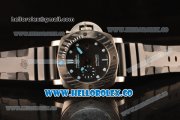 Panerai Luminor Submersible Fake Carbon Bezel With Steel Case Automatic Rubber Strap Black Dial PAM00799
