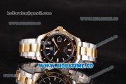 Tag Heuer Aquaracer Calibre 5 Swiss ETA 2824 Automatic Two Tone with Black Dial Stick Markers