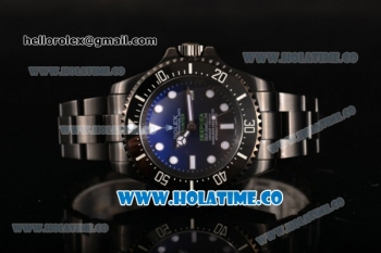 Rolex Pro-Hunter "Sea-Dweller Deepsea" D-Blue Clone Rolex 3135 Automatic Full PVD with D-Blue Dial and White Markers - 1:1 Original