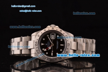 Rolex Explorer II Swiss ETA 2836 Automatic Steel Case with Black Dial and Steel Strap