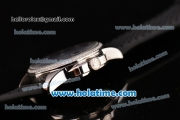 Chopard Alfa Romeo Miyota OS2035 Quartz Steel Case with Black Dial Diamond Bezel and Stick Markers