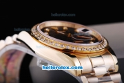 Rolex Datejust Automatic Black Dial with Diamond Bezel
