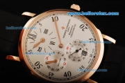 Vacheron Constantin Patrimony Regulator Dual Time Manual Winding Movement with White Dial