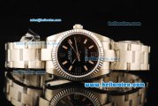 Rolex Air King Automatic Movement Full Steel with ETA Coating Case and Black Dial