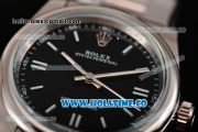 Rolex Air King Asia Automatic Full Steel with Black Dial and White Stick Markers