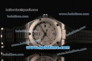 IWC Ingenieur Dual Time Swiss Valjoux 7750 Automatic Titanium Case with Black Rubber Bracelet and Stick/Numeral Markers 1:1Original