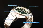 Rolex Submariner Automatic Movement ETA Coating Case with Green Dial and Rolex Ceramic Bezel