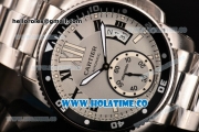 Cartier Calibre De Asia Automatic Full Steel with White Dial and Roman Numeral Markers