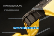 Richard Mille RM35-02 Carbon Fiber With Miyota 9015 Movement 1:1 Clone Yellow Rubber