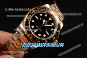 Rolex GMT-Master II New Release Black Bezel Two Tone YG With Original Functional Movement Steel Case 116713LN