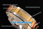 Rolex Datejust Yellow Gold Case 3135 Auto with Black Dial and Two Tone Bracelet - 1:1 Origianl (AAAF)