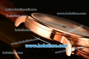 Patek Philippe Calatrava 2813 Automatic Rose Gold Case with Beige Dial and Roman Numeral Markers