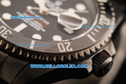 Rolex Submariner Pro-Hunter Swiss ETA 2836 Automatic Movement PVD Case and Strap with Black Dial and White Markers