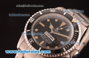 Rolex Submariner Oyster Perpetual Comex Asia 2813 Automatic Full Steel with Black Dial and Yellow Markers-ETA Coating