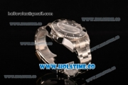 Rolex Deepsea Sea-Dweller Swiss ETA 2836 Automatic Steel Case with Black Ceramic Bezel and White Markers (NOOB)