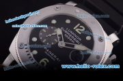 Panerai Pam 064 Submersible Automatic Steel Case with Black Dial and Luminous Markers-7750 Coating