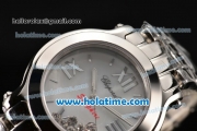 Chopard Swiss ETA Quartz Full Steel and White MOP Dial