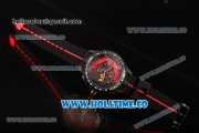 Ferrari Race Day Watch Chrono Miyota OS10 Quartz PVD Case with Black/Red Dial and Arabic Numeral Markers