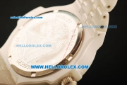 Hublot Big Bang Swiss ETA Quartz Full White Ceramic with White Dial-Ladies'