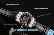 Ulysse Nardin Freak Asia ST22 Automatic Steel Case with Black Dial Numeral Markers and Black Leather Strap - 7750 Coating