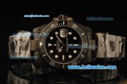 Rolex Oyster Perpetual Date Mastermind Automatic Movement ETA Coating Case with Ceramic Bezel and PVD Strap