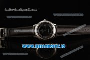 Omega De Ville Prestige Co-Axial Clone Omega Calibre 2500 Automatic Movement Steel Black Dial and Roman Numeral Markers Leather Strap (YF) Omega De Ville Prestige Co-Axial Clone Omega Calibre 2500 Automatic Movement Steel Black Dial and Roman Numeral Markers Leather Strap (YF)