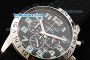 Chopard Mille Miglia Jacky Ickx Edition Working Chronograph with Black Dial and Green Marking