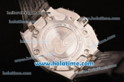 Audemars Piguet Grand Prix Chronograph Quartz Steel Case with PVD Bezel and Blue Dial - 7750 Coating