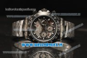 Rolex Daytona OS20 Chronograph Quartz Skeleton Dial All Black PVD Case