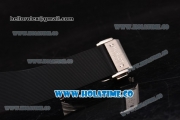 Hublot Big Bang Chrono Miyota OS20 Quartz Diamonds/Steel Case with Black Dial and Diamonds Bezel