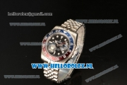 Rolex GMT-Master II 2836 Auto Steel Case with Black Dial and Steel Bracelet