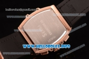 Hublot MP-06 Senna Champion 88 Chrono Miyota Quartz Rose Gold Case with Skeleton Dial and Yellow/Black Leather Strap
