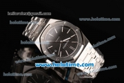 Audemars Piguet Royal Oak Swiss ETA 2824 Automatic Full Steel with Sitck Markers and Black Dial - 1:1 Original Best Version