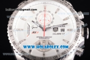 Tag Heuer Grand Carrera Calibre 17 RS3 Miyota Quartz Full Steel with White Dial and Stick Markers