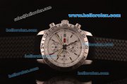 Chopard Mille Miglia Chronometer GMT Automatic with Full White Dial and Black Rubber Strap