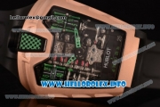 Hublot MP-05 LaFerrari Limited Edition Asia Automatic Rose Gold Case with Skeleton Dial and Black Rubber Strap