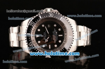 Rolex Sea-Dweller Deepsea Challenge Swiss ETA 2836 Automatic Steel Case with Black Dial and White Markers (NOOB)