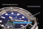 Rolex Deepsea Sea-Dweller D-Blue Edition Dive Clone Rolex 3135 Automatic Steel Case with D-Blue Dial and White Markers (BP)