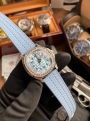 PPF Top Replica Rose Gold Patek Philippe Watch AQUANAUT Series 5072G-001 Diamond Women's Watch