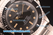 Rolex Oyster Perpetual Submariner Asia 2813 Automatic Full Steel with PVD Bezel and Yellow Markers-ETA Coating