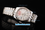 Rolex Datejust Oyster Perpetual Automatic Movement with White Dial