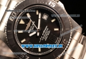 Breitling SuperOcean 44mm 2824 Auto Steel Case with Black Dial and Steel Bracelet White Hands - 1:1 Origianl (GF)