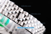 Rolex Datejust Turn-O-Graph Oyster Perpetual Automatic Movement with White Dial