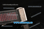Hublot MP-06 Senna Chrono Miyota OS20 Quartz Steel Case with Skeleton Dial and Red Stick Markers