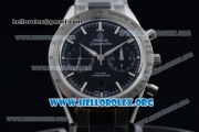 Omega Speedmaster'57 Chrono Clone Omega 9300 Automatic Steel Case with Black Dial and Stainless Steel Bracelet (EF)