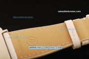 Bell & Ross BR-S Swiss ETA Quartz Ceramic Case with White Dial and Gold Markers