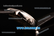Vacheron Constantin Malte Tourbillon Regulateur Swiss Tourbillon Manual Winding Steel Case with White Dial Black Leather Strap and Arabic Numeral Markers (TF)